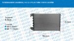 CONDENSADOR UNIVERSAL 14 X 20 3 FILAS TUBO 1169164 SKAFER - Imagem 7
