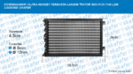 CONDENSADOR VALTRA MASSEY FERGUSON LANDINI TRATOR 3050 6120 7140 L200 3383908M5 SKAFER - Imagem 7