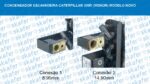 CONDENSADOR ESCAVADEIRA CATERPILLAR 320D 320GX 488-6612  (MENOR) MODELO NOVO TUBO ALETAS SKAFER - Imagem 8