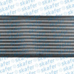 CONDENSADOR TRATOR ESTEIRA CATERPILLAR D8T D8R D6 470-2949 TUBO ALETAS SKAFER