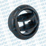 DIFUSOR DE AR REDONDO PRETO BAIXO