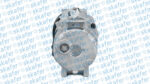 COMPRESSOR MODELO 10S17C TRATOR MASSEY FERGUSON 8730, 8732, 8735, 8737S TRATOR FENDT 1046 VARIO 1050 VARIO 12 VOLTS 8 PK OEM G931552020011 - Imagem 3