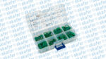 KIT ANEL ORING 145 ANÉIS VÁRIAS MEDIDAS COM MALETA