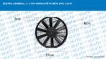 ELETRO UNIVERSAL 11 X 24V ASPIRANTE PA RETA SPAL 6.000H - Imagem 6