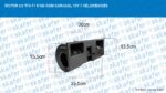 MOTOR CX T74-71 R100 COM CARACOL 12V 3 VELOCIDADES - Imagem 7