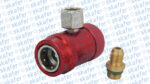 ENGATE RÁPIDO ALTA R1234YF 1/4 SAE VERMELHO EOS - Imagem 2