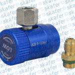 ENGATE RÁPIDO BAIXA R1234YF 1/4 SAE AZUL EOS