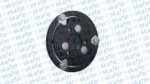 KIT EMBREAGEM COMPRESSOR  NEW HOLLAND T8 8PK 12V 7H15 TCCI - Imagem 5