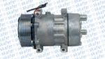COMPRESSOR NEW HOLLAND T7040/CASE MAGNUM 7H15 12V 10PK 87300121 87709773 - Imagem 2