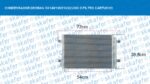 CONDENSADOR DOOSAN DX140 180 210 225 300 COM FILTRO CARTUCHO 440204 00046A - Imagem 5