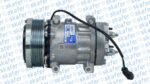 COMPRESSOR 7H15 8PK 24V CATERPILLAR SERIE K M TCCI 54095 320-1291 3201291 4095 - Imagem 2