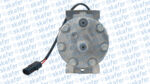 COMPRESSOR CASE 8800 NEW HOLLAND CR SANDEN 7H15 4PK 12V TCCI - Imagem 3